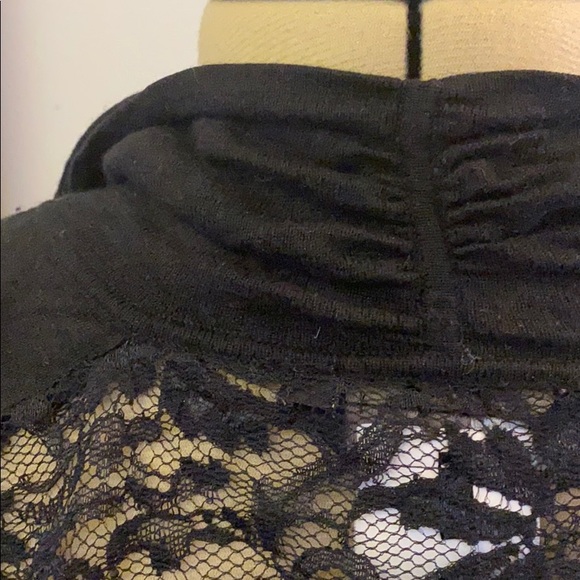 BCBG SM Black Waterfall Cardigan - Picture 4 of 6